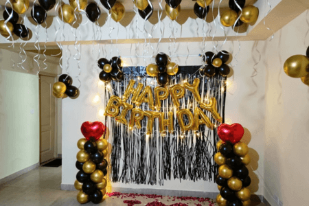 Birthday Balloon Decoration For Love