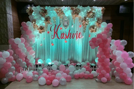 HOME BACKDROP DECORATION