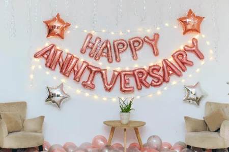 Simple Anniversary Decoration