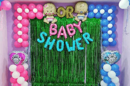 Simple Baby Shower Decor
