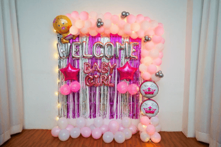 Welcome Baby Girl Decoration