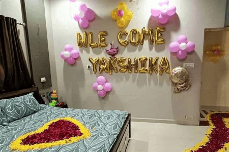 Welcome Decoration With Flowers