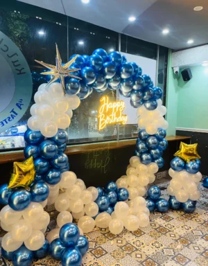Half Birthday (6 Month) Balloon Decoration