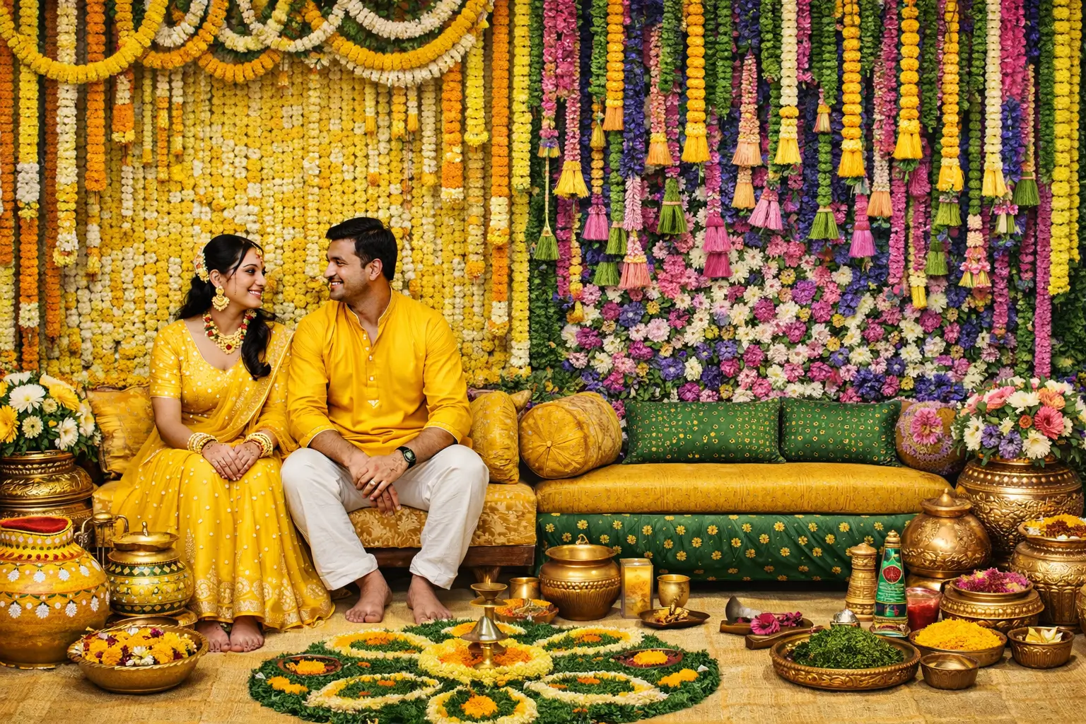 Haldi & Mehendi Combo Decoration