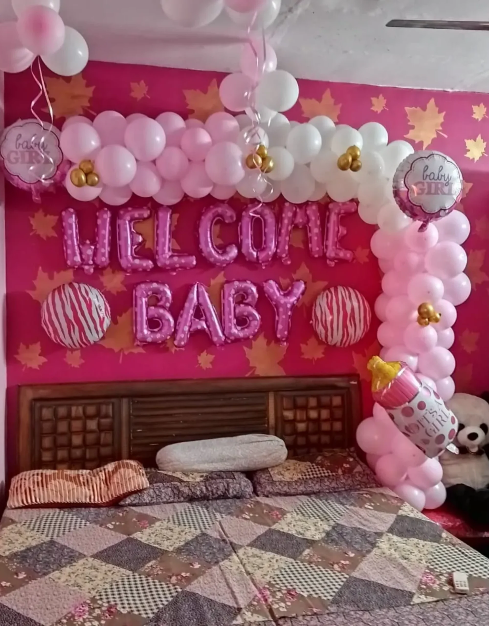 Welcome Baby Home Balloon Decoration