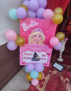 Pastel Baby Shower Decoration with Flower Backdrop