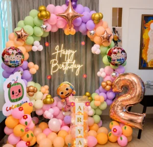 Cocomelon Theme Birthday Decoration