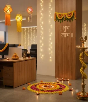 Diwali Office & Shop Decoration