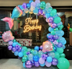 Mermaid & Under The Sea Theme Birthday Decoration