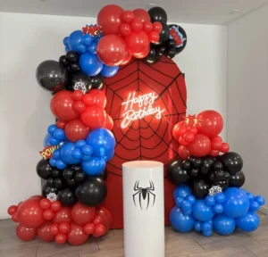 Spiderman & Superhero Theme Birthday Decoration