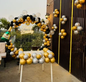Terrace & Rooftop Birthday Surprise Decoration