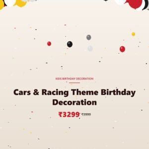 Cars & Racing Theme Birthday Decoration