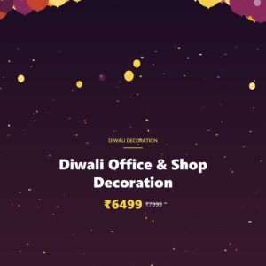 Diwali Office & Shop Decoration