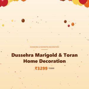 Dussehra Marigold & Toran Home Decoration