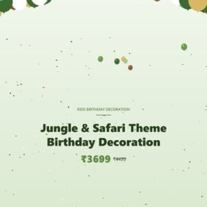 Jungle & Safari Theme Birthday Decoration
