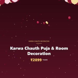 Karwa Chauth Puja & Room Decoration