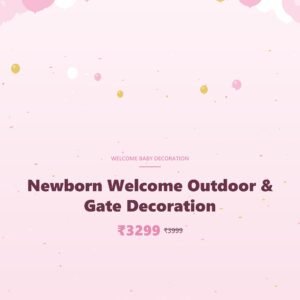 Newborn Welcome Outdoor & Gate Decoration