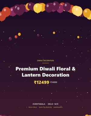 Premium Diwali Floral & Lantern Decoration