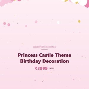 Princess Castle Theme Birthday Decoration