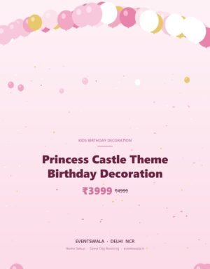 Princess Castle Theme Birthday Decoration