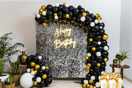 Magical Sequin birthday Decoration